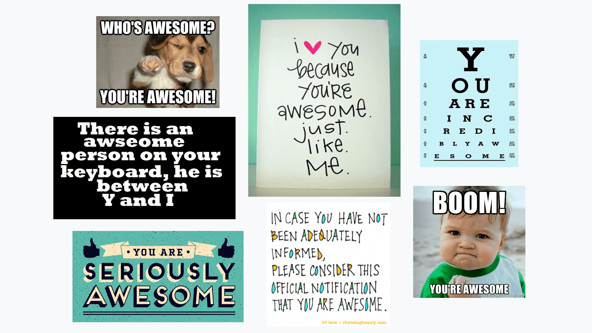 Erwarte nicht, dass andere Bewerber weniger 'awesome' sind als du.